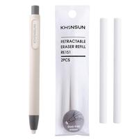 Retractable Erasers Pen Style Eraser Rubber Eraser With Retractable And Push-up Function Pencil Eraser With Retractable Design