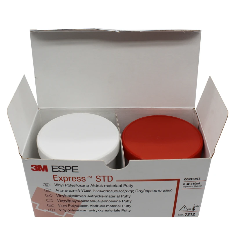 Dental Material 3m Gun Hybrid Silicone Rubber Impression Light Body Dental Restoration Initial Mold Material Heavy Body