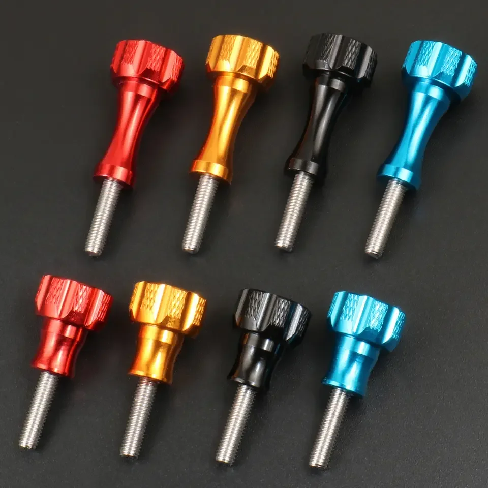 Aluminum alloy screw and bolt accessories GoPro10/9/8/7/6 DJI sports camera metal screw cap screw