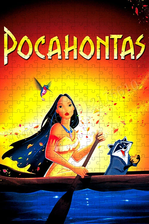 Pocahontas Disney Princess Jigsaw Puzzles Modern Handmade Gift 300/500/1000 Pieces Puzzles for Adults Educational Game Toys Kit