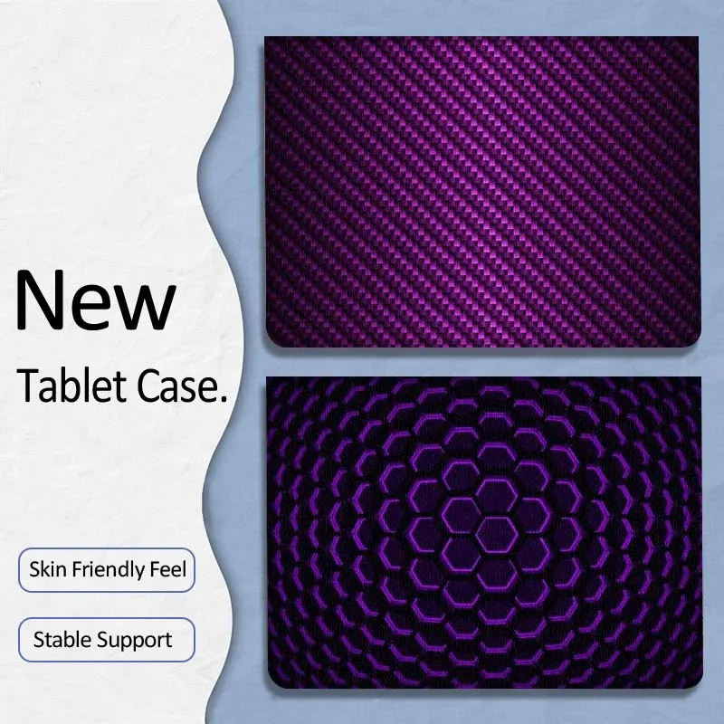 

Carbon Fiber Pattern Gift For Samsung Galaxy Tab A7 A A8 A9 A11 S6 S11 10.1 10.4 10.5 Inch Lite PLus Soft Tablet Case