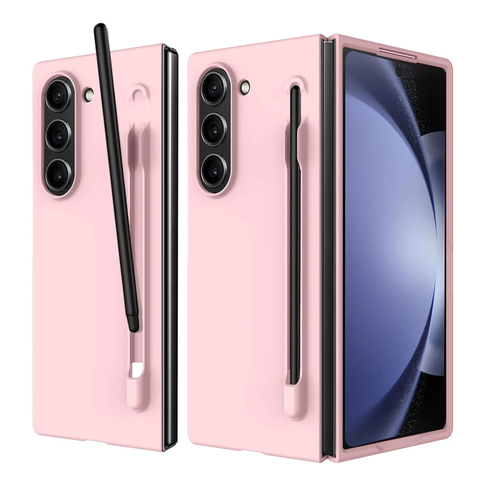 Luxuriöse Hautfreundliche PC-Hartschale für Samsung Galaxy Z Fold 8 Ultra 7 6 5 4 3 mit S Pen Slot und Stift Ultra-dünne Stoßfeste Abdeckung – Detail 6