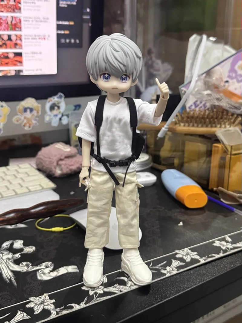 ATStory 1/12 Scale Work Pants Straight Leg Trousers Clothes Model Fit 6'' Asi 3.0 Notaman Romankey Soldier Action Figure Body. ของเล่นเด็กผู้ชาย