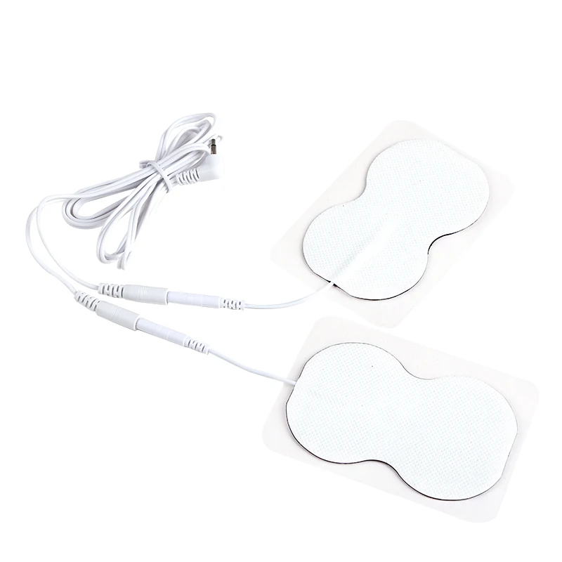 Cuscinetti di ricambio autoadesivi in tessuto Non tessuto cuscinetti per elettrodi 5.5*9cm stimolatore muscolare nervoso dimagrante per Gel macchina terapeutica