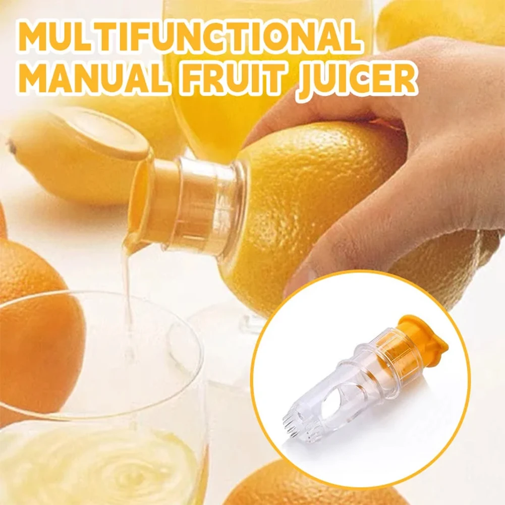 1/3PCS Kitchen Manual Fruit Press Juicer Multifunctional Portable Hand Lemon Orange Lemon Squeezer Tool for Kitchen Juicer Drink