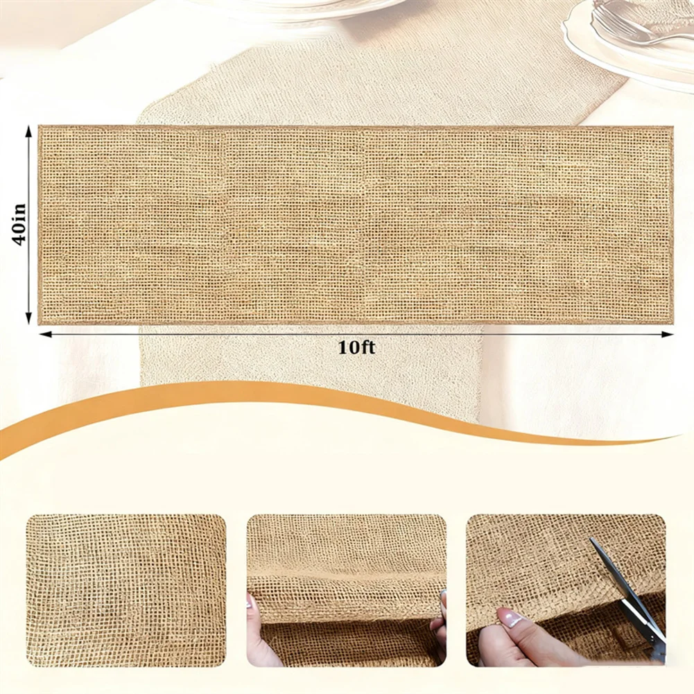 

Multipurpose Use Crafting Fabric Crafting Projects 40'' X 10ft Breathable Environment Crafting Projects Decorative Elements