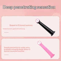 [NM]4Sizes TPE Transparent Anal Plug Jelly Dildo Sex Toys For Man Woman Suction Cup Cock Vaginal Masturbation Soft Small Penis - Image 3