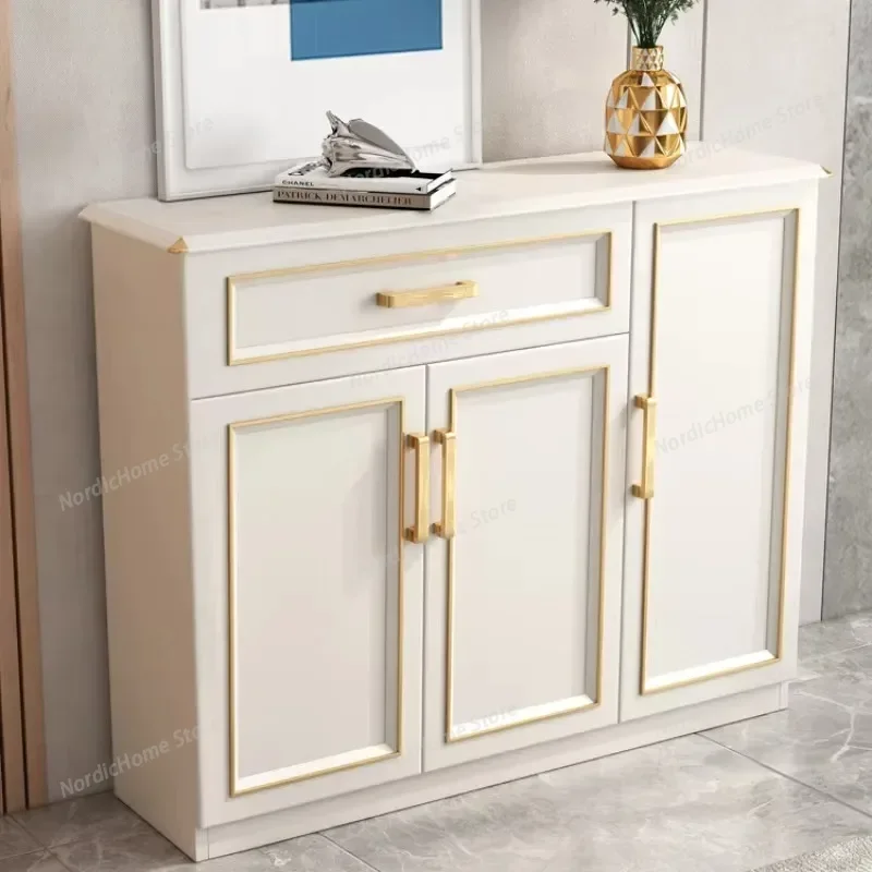 

Furniture Wooden Shoe Cabinet Nordic Waterproof Hallway Organizer Shoe Rack Space Saving Box Unique Gabinete Unique Furniture