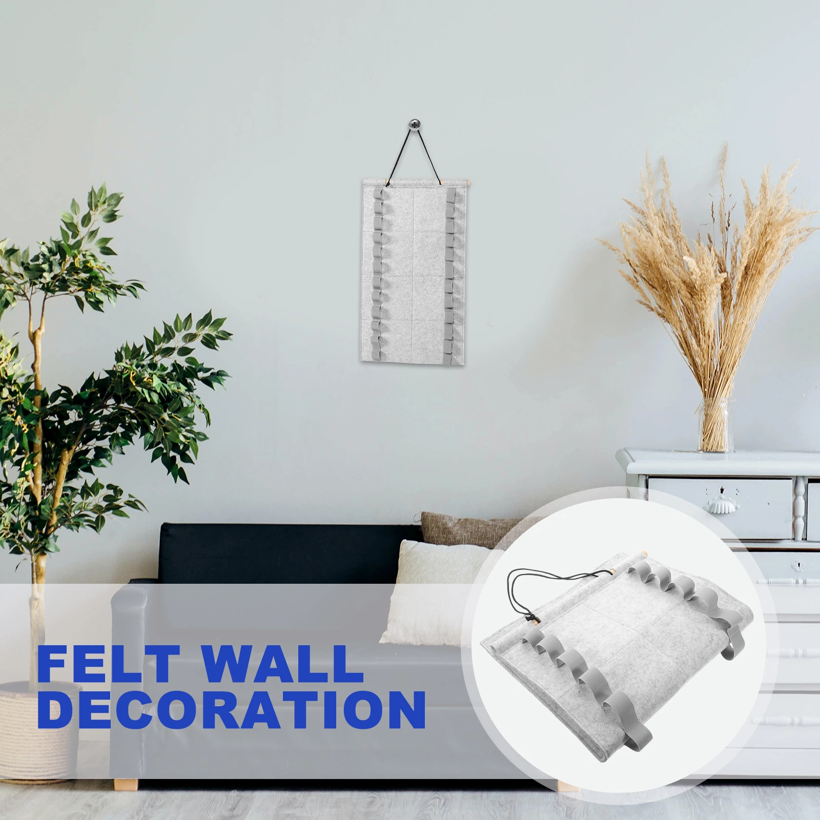 

Taekwondo Belt Stand Display Frame Grey Felt Martial Arts Waist Buckle Rack for Karate