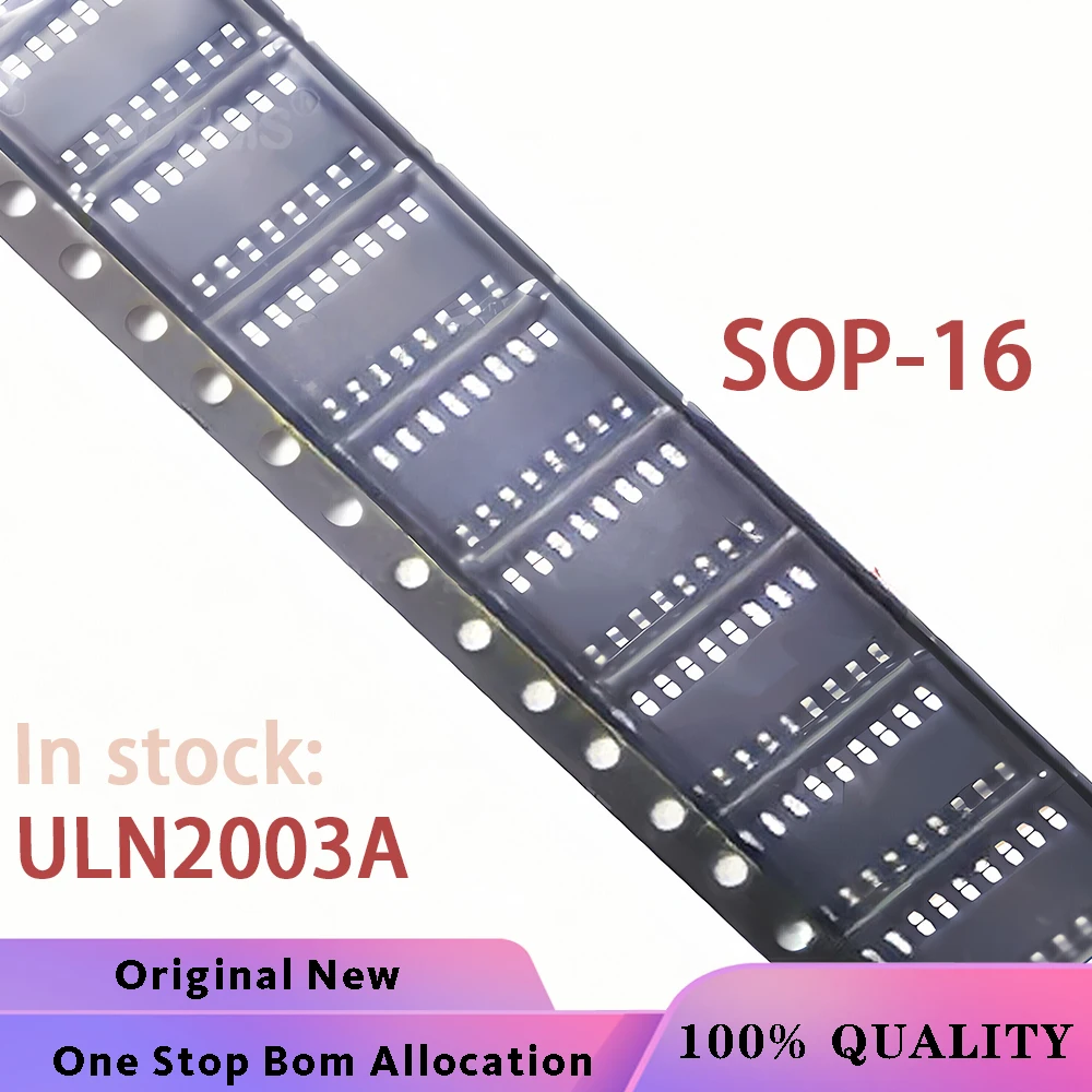 (50-100PCS) ULN2003ADR ULN2003A ULN2003A 2003A 2003 SOP-16 Chipset