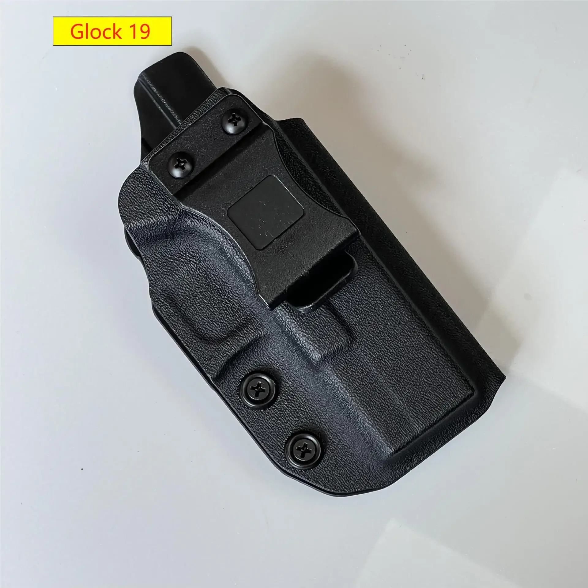 Lesgo coldre tático ao ar livre iwb kydex g26 g19 g43 coldre de transporte oculto glock 43 glock 19 glock 26 coldre