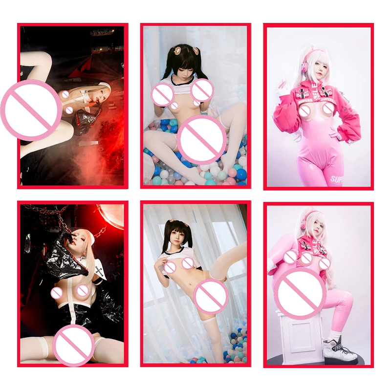 Nude Cosplay Collection Card 24pcs Naked Sexy Cards Adult Toys ACG COSER DIY 5.4*8.6cm Goddess Story Boys' Collectibles No.-20