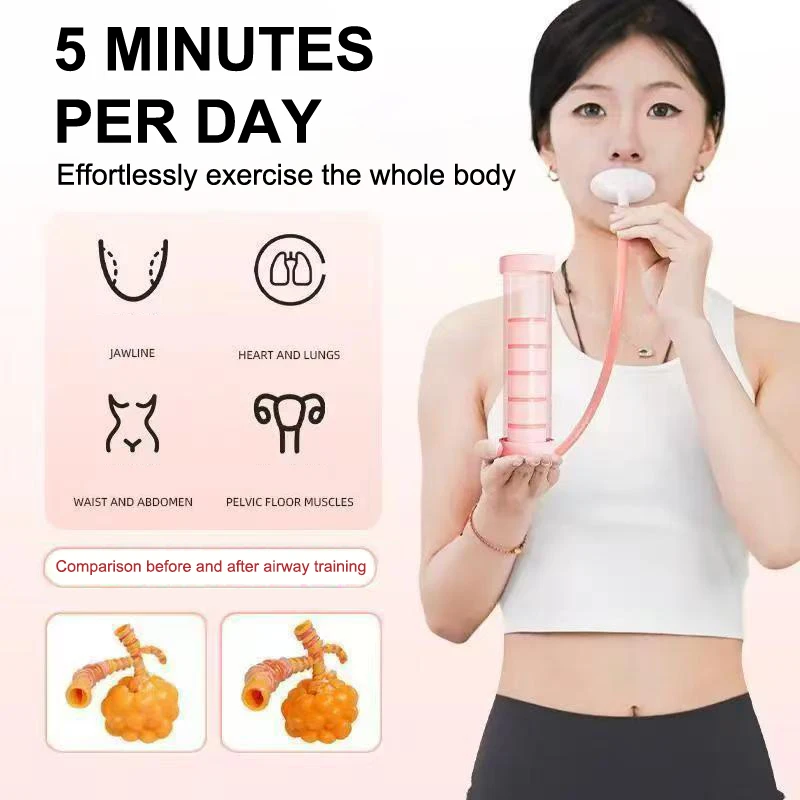 

Гантели для дыхания живота — улучшают способность легких, силу ядра и выносливость.