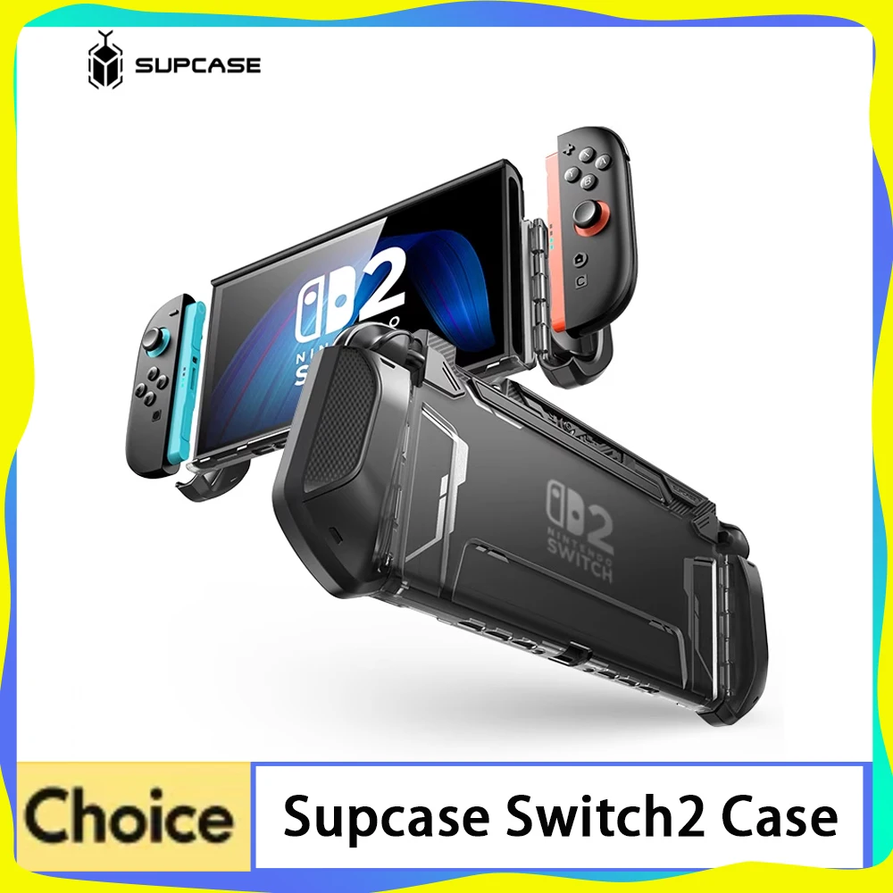 

SUPCASE Dockable For Nintendo Switch 2 Case 2025 Blade Series TPU Grip Protective Cover Compatible with Joy-Con Controller