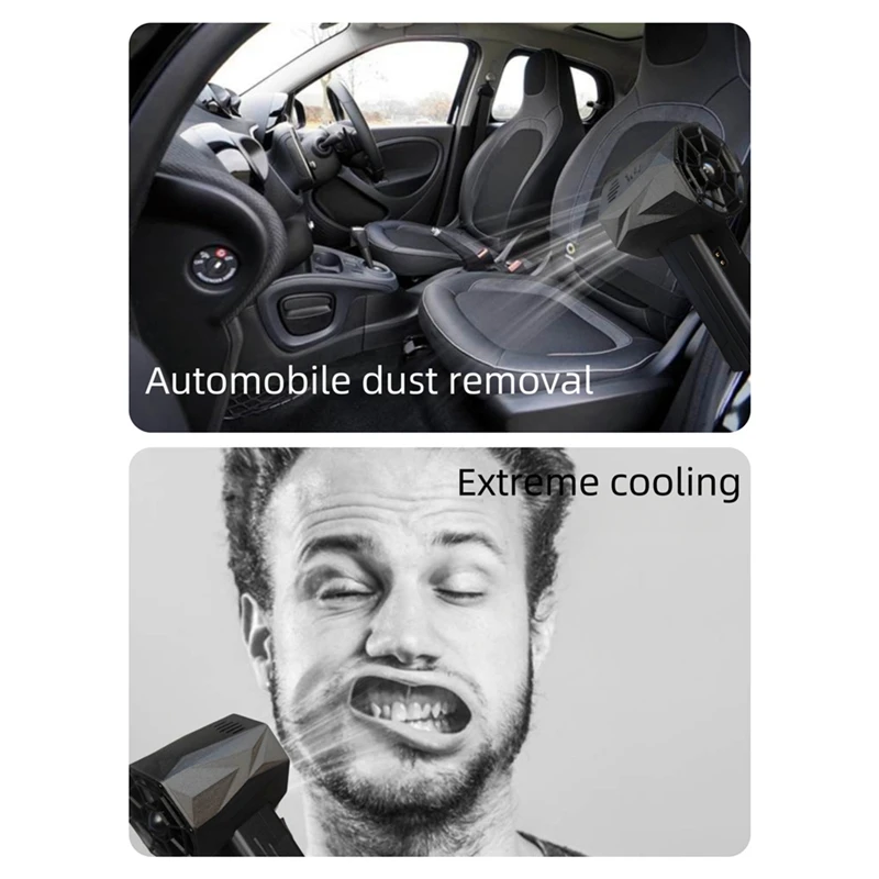 Высокоскоростной турбонагнетатель X- Pro Mini X64, 650 Вт, мощный Турбовентилятор 64 мм, турбонагнетатель, бесщеточный двигатель, скорость ветра 240 км/ч