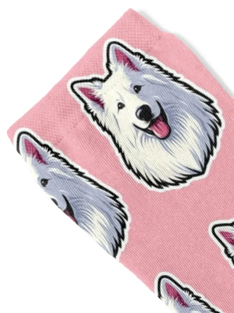 White Swiss Shepherd Dog Socks christmas gift Toe sports Sports Designer Man Socks Women's