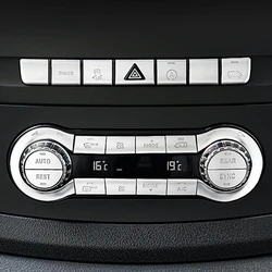 Car center console CD AIR steering wheel button sticker cover for Mercedes-Benz W447 Vito 2016-24 V-class interior accessories