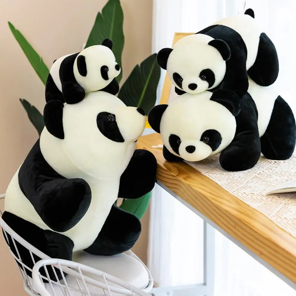 Panda gigante brinquedo de pelúcia infantil, bichos de pelúcia super macios dos desenhos animados, travesseiro do corpo, bonecas kawaii, presente para meninos e meninas