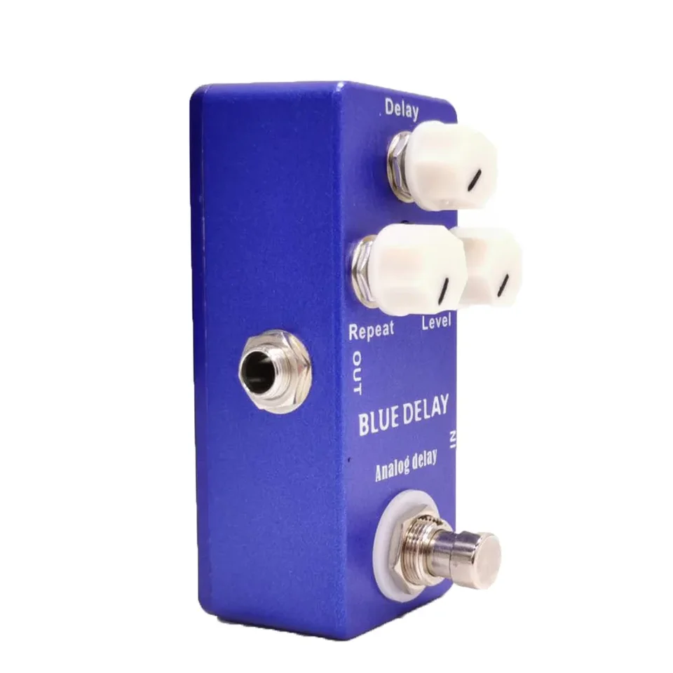 Mosky Deep Blue Delay Pedal Mini Efeito Guitarra, True Bypass
