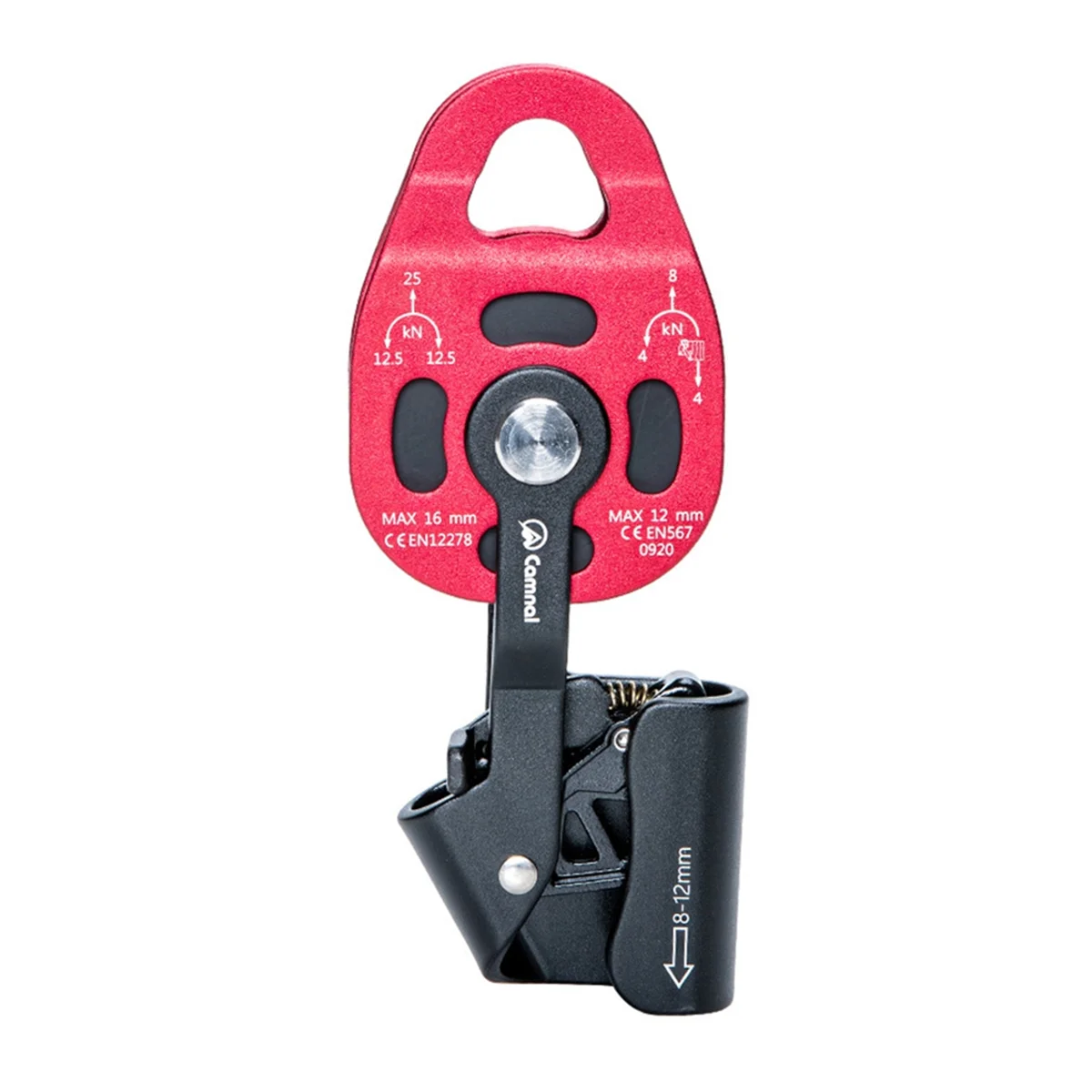 Camnal Climbing Pulley Professional Rock Climb Accessory Firm Load-Bearing Ascender Lifter Equipment for Outdoor Sport Rescue-B