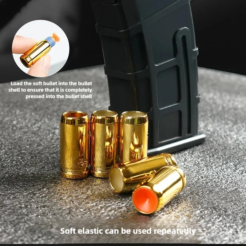 Dumped M416 Pistola a proiettile morbido Pistola giocattolo Può essere fiorito Caricato manualmente Fucile d'assalto Pistola mitragliatrice Modello Regalo di compleanno di Natale 2025