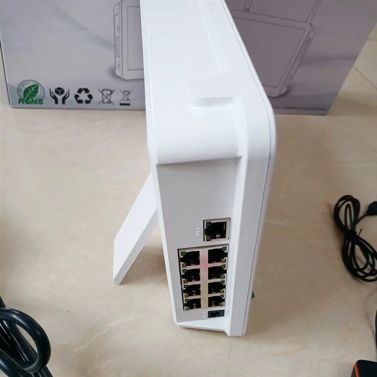 5MP POE CCTV نظام المراقبة للرؤية الليلية 12 بوصة LCD الإسكان المعدني رصاصة الأمن IPC 8 قناة NVR 8 رصاصة