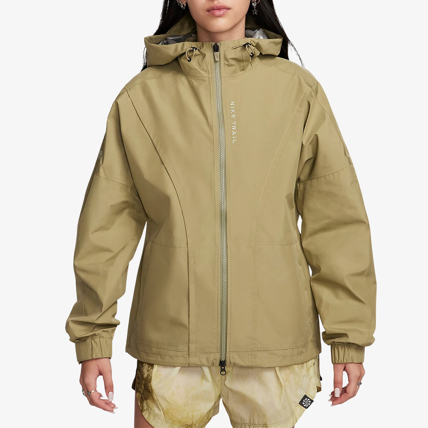 

Nike genuine 2023 Autumn New Women's Fashion Hooded Sport Jacket FB7643-276