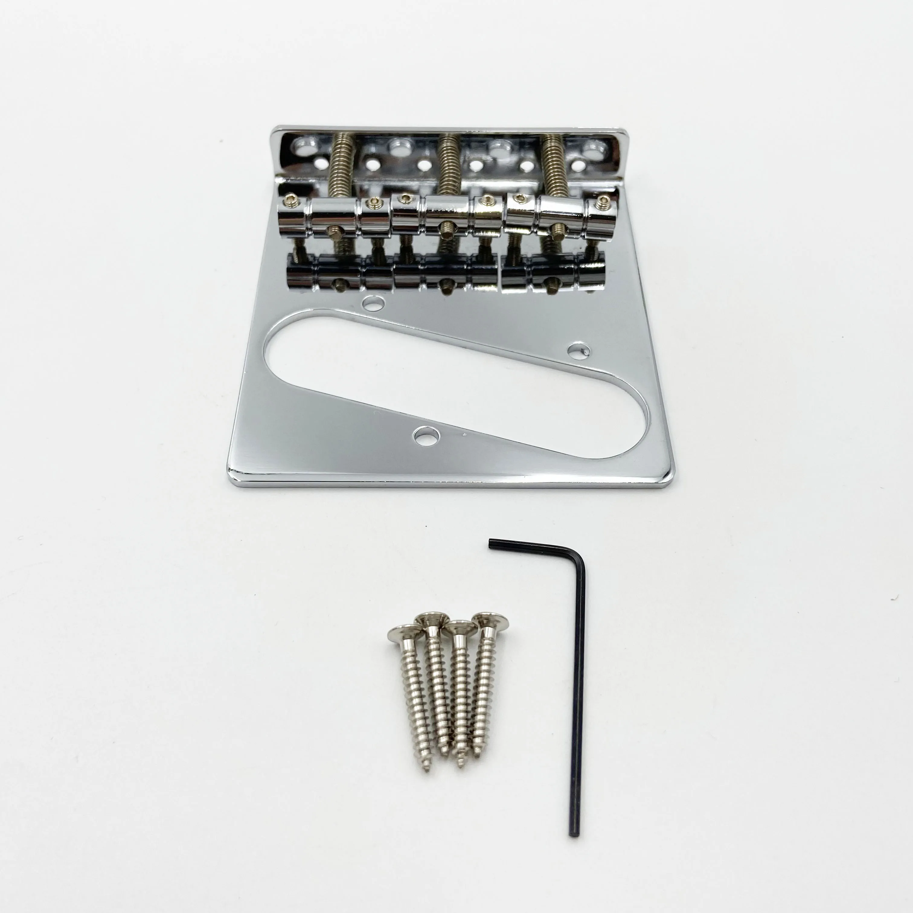 Electric Guitar Bridge 3-Fret 6-String Bridge 3-key Bridge Guitar Drawplate Fixed Bridge Electric Guitar Accessories