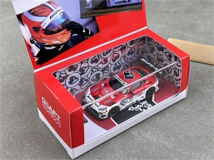 

Tarmac Works TW 1/64 AMG GT3 Die-cast Alloy Car Model Collection Display Gift