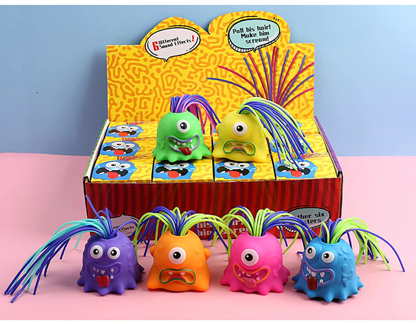 brinquedo-monstro-gritante-para-alivio-do-estresse-de-puxar-cabelos-para-criancas