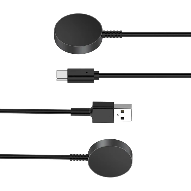 Ładowarka USB PD typu C o mocy 10 W do zegarka Samsung Galaxy Watch 8/7/Ultra/FE/6/5/Pro/4/3 Active 2 40 mm 44 mm Classic 43 mm 47 mm 46 mm 45 mm