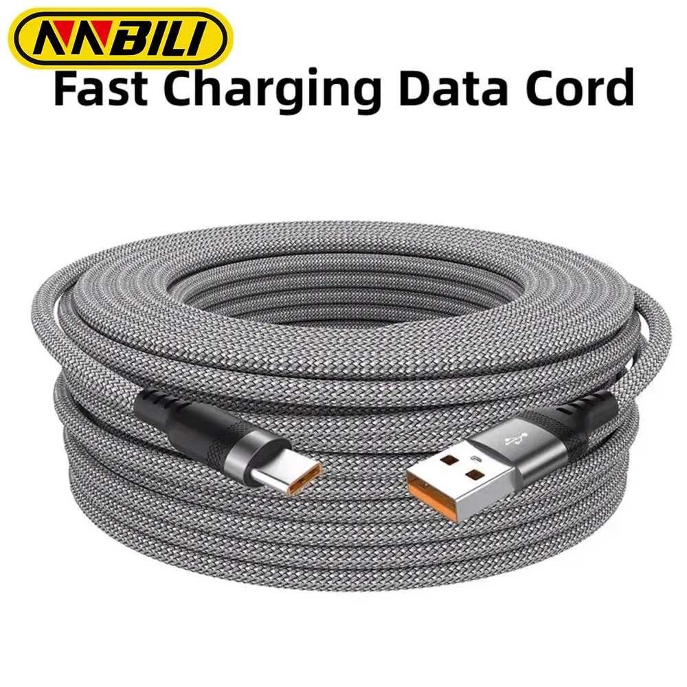 NNBILI 5-Meter Type-C USB Android 5A Super- Charging Cable Suitable For Samsung, Huawei, Xiaomi, Vivo And Leeco Phone Data Cable