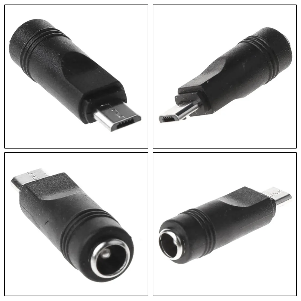 Type-C Power Adapter Converter Power Jack DC Power Conector 5.5mm X 2.1mm Female To USB Male DC Power Connector Adapter