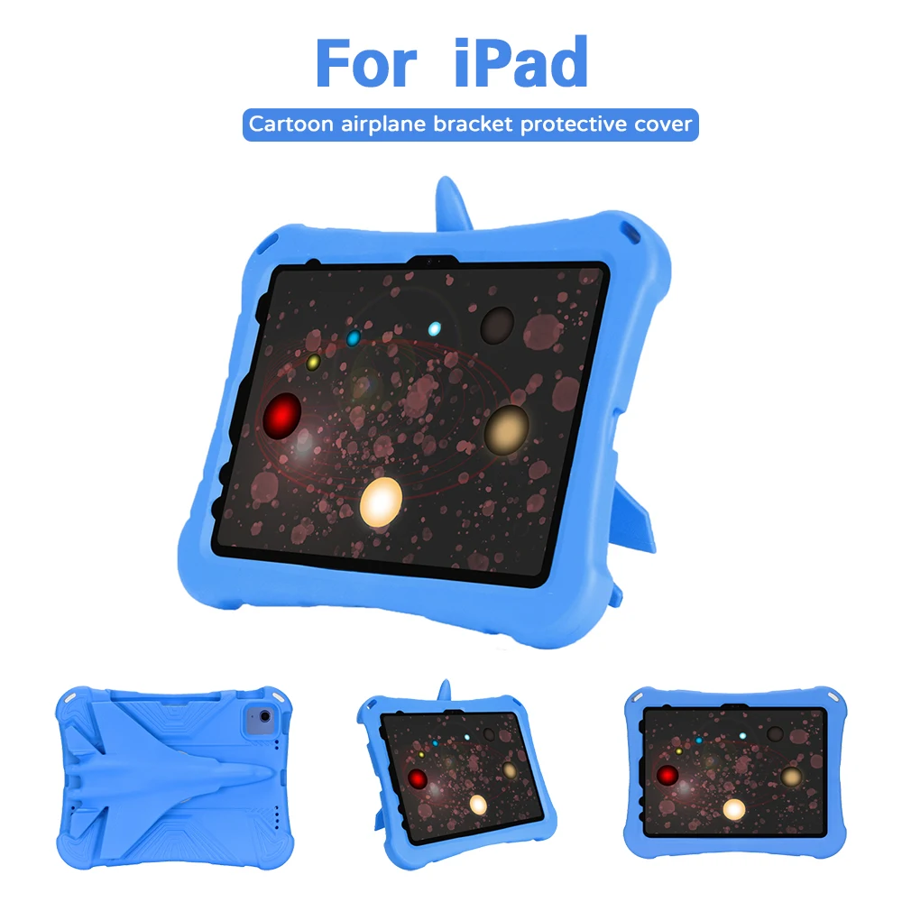 

Для iPad Pro M5 M4 Air M3 M2 Air5 4 Pro 11 Для iPad 9 8 7 Air3 Pro 9.7 Mini 7 6 5 4 3 2 1 Чехол-подставка для планшета EVA Kids Case