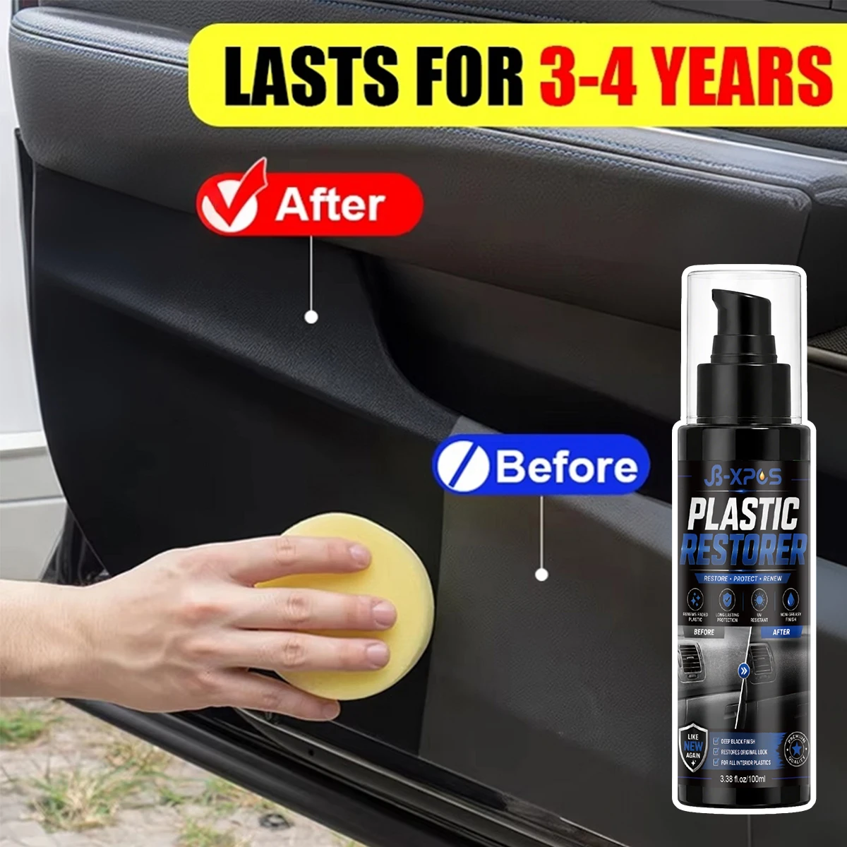 Restaurateur de plastique auto - Trim Restorer Plastic avis et prix