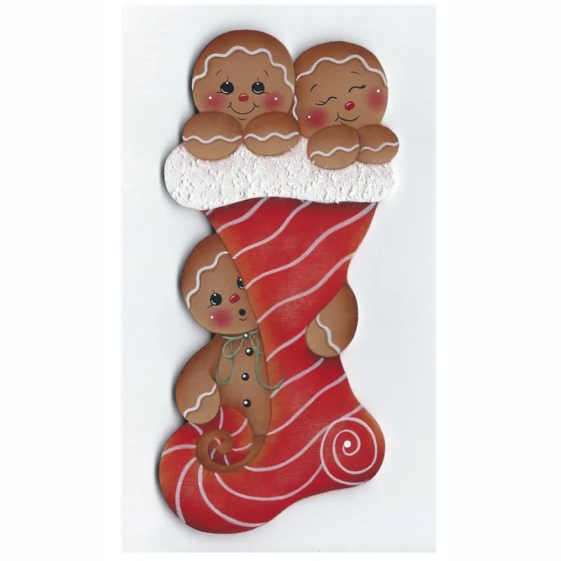 Wyczyść pieczęć i Meatl cięcia gingerbread Man przezroczyste DIY silikonowe pieczątki Scrapbooking kartki dekoracyjne