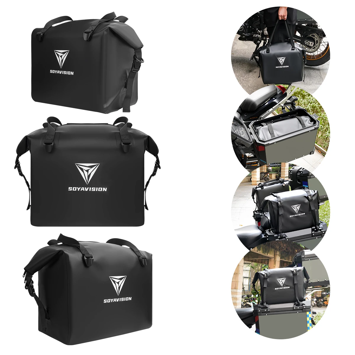 

Внутренние сумки для мотоциклетных кофров, верхняя сумка для BMW R1200 GS, R1200GS, R1250GS Adventure, F750GS, F850GS, F800GS, верхний багажник