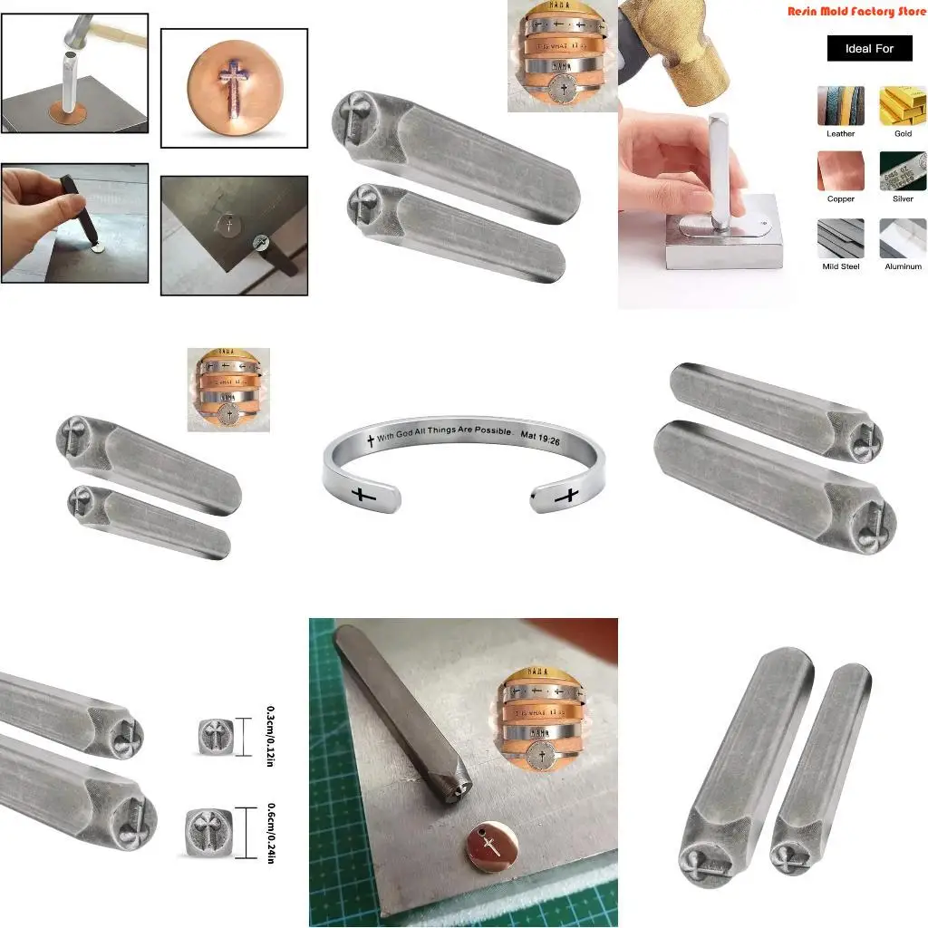 

MXME Crosses в форме крепких стальных штампов для персонализации ремесленных и ювелирных изделий