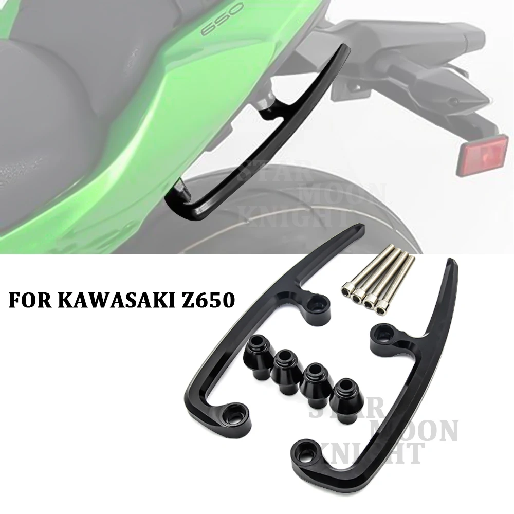 Motorcycle Rear Grab Bars Rear Seat Pillion Passenger Grab Rail Handle For Kawasaki NINJA650 NINJA 650 Z650 Z 650 2017 2018 2019