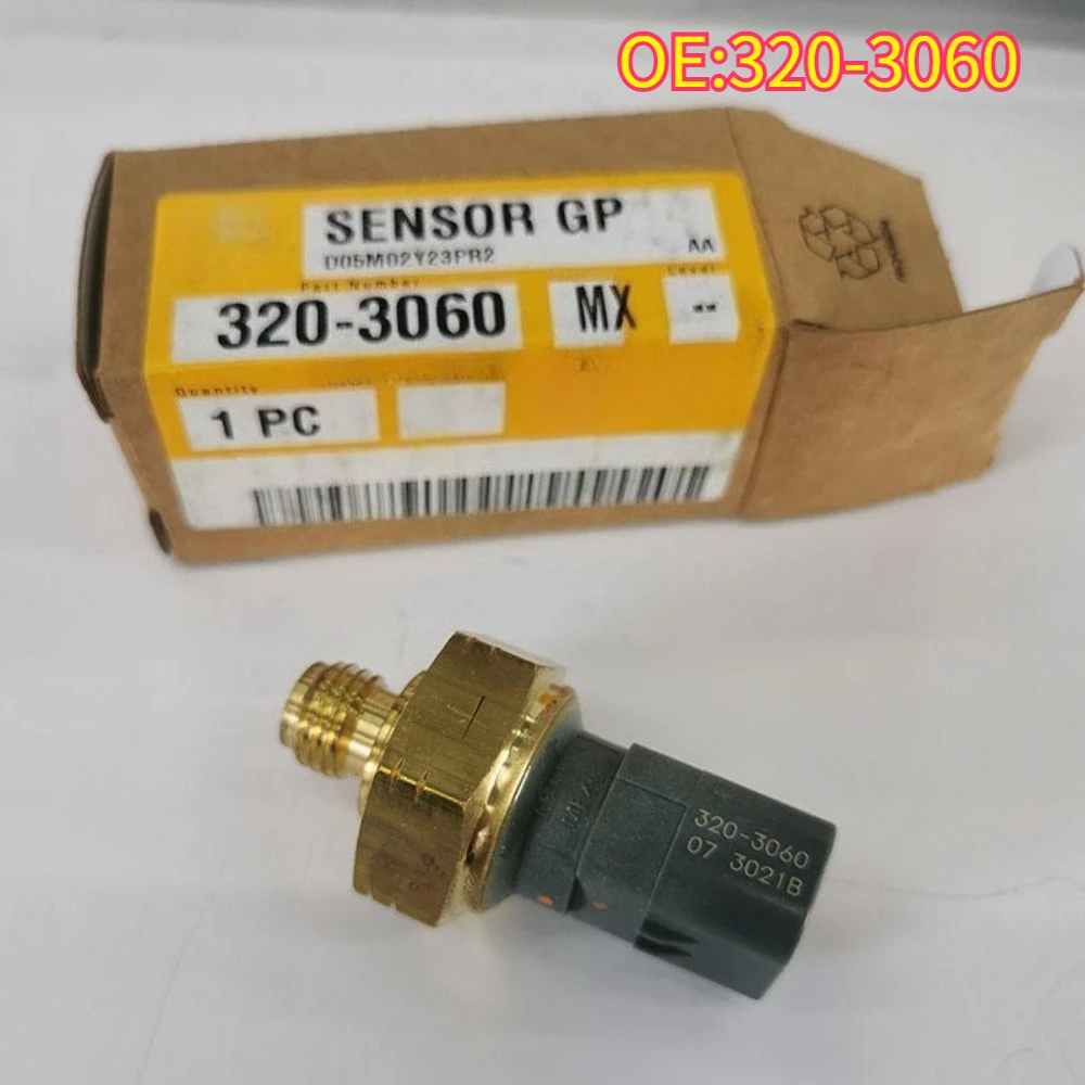 

High quality New For 320-3060 Engine Fuel Oil Pressure Sensor for 3203060 3203061 3203062 3203063 Caterpillar C27 C32