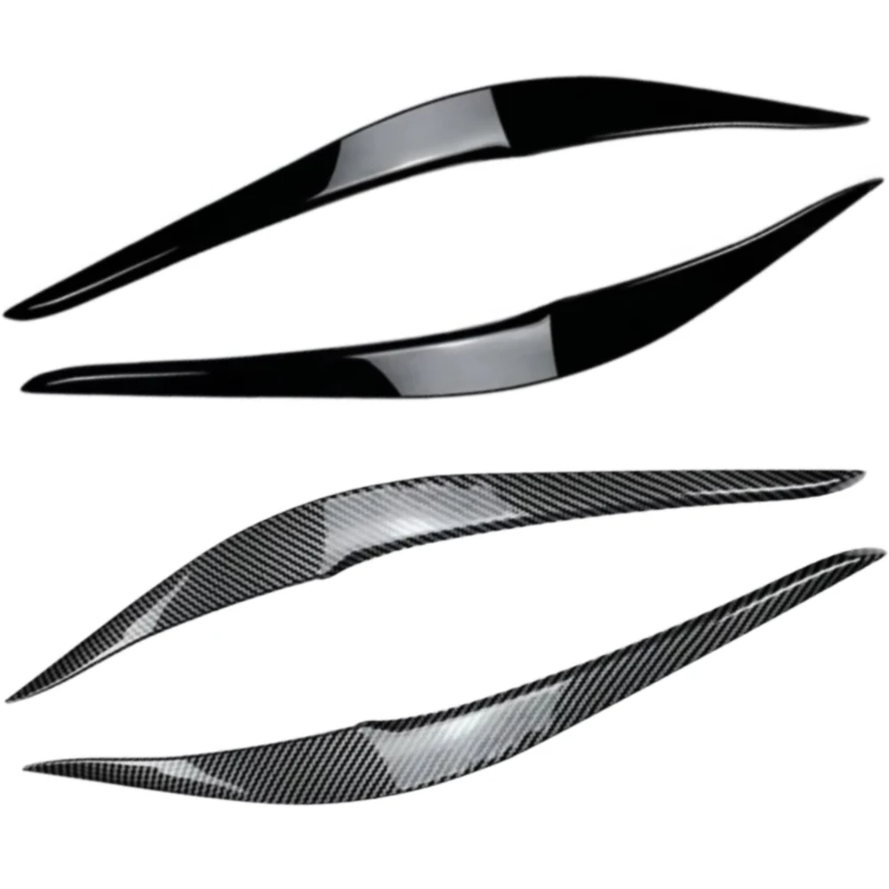 

2pcs Headlight Lamp Eyelid Eyebrow Trim for BMW 2 Series F22 2015-2019