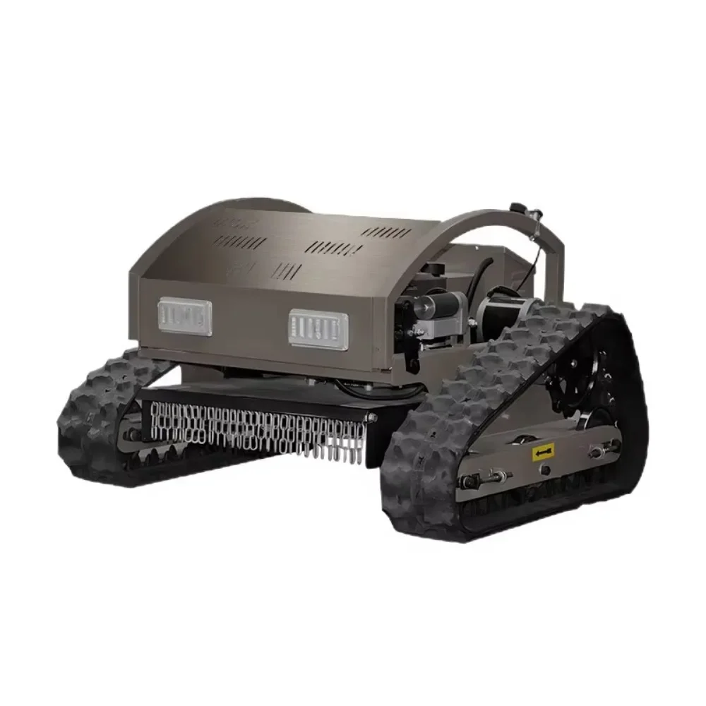 

500Mm lawn mowing width gasoline engine remote control lawn mower robot crawler agricultural zero turn lawn mower