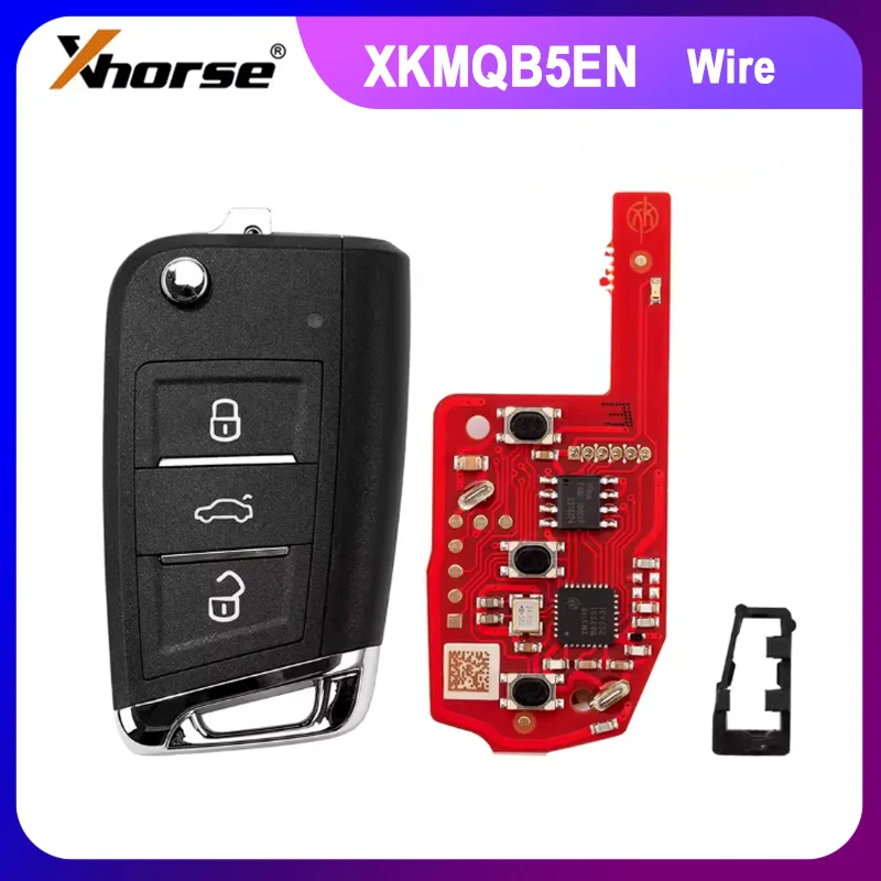 

Xhorse XKMQB5EN 2-го поколения MQB стиль 3 кнопки провод пульт дистанционного управления поддержка беспроводное программирование английская версия 1 шт.
