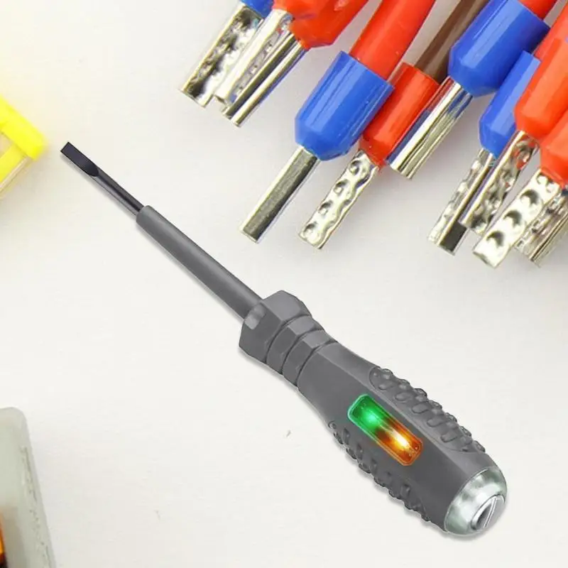 Voltage Tester Screwdriver 2-in-1 High Torque Magnetic Screwdriver Responsive Electrical Tester Pen Heavy Duty Wire Tester