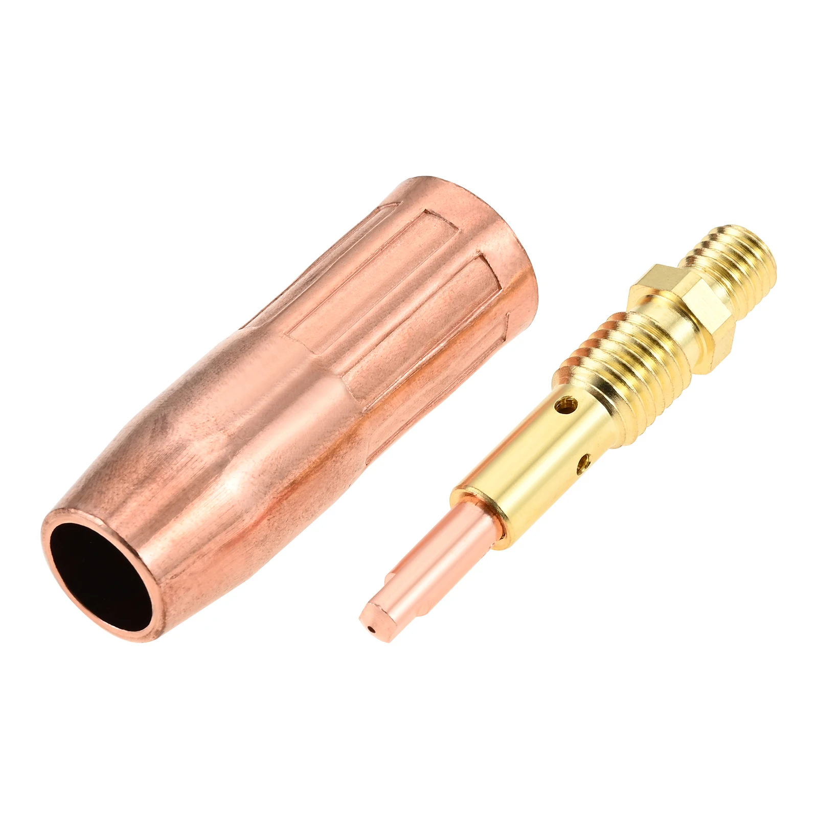 24PCS 0.8/0.9mm Mig Welding Gun Accessory Kit Contact Tip Gas Nozzle Diffuser For Tweco Mini/#1 Lincoln Magnum 100L K530 Series
