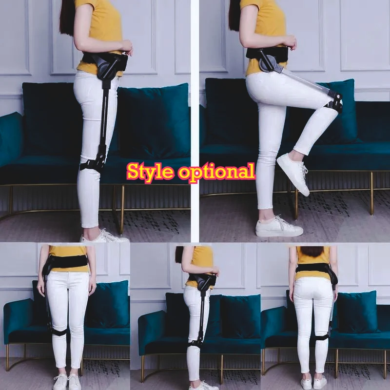 Stroke Rehabilitation Walking Orthosis Hemiplegia Assist Brace Left Right Leg S M L Size For Gait Training & Mobility Help