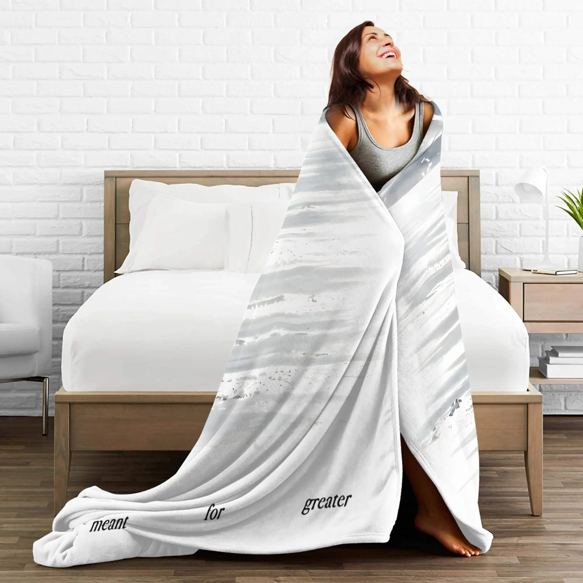 Meant for Greater  Nihilist Penguin  Blanket But Why  Flannel Vintage Warm Throw Blankets for Coverlet  Winter,