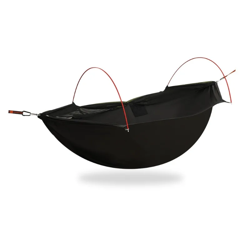 Hammock Outdoor push-pull anti-rollover mosquito net Hammock, outdoor double anti-mosquito, swing indoor tent new
