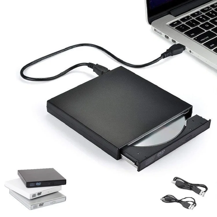 

CD Player Portable External USB Slim Optical Drive DVD players Notebook Compatible Desktop All-in-One CD Burner Reproductor