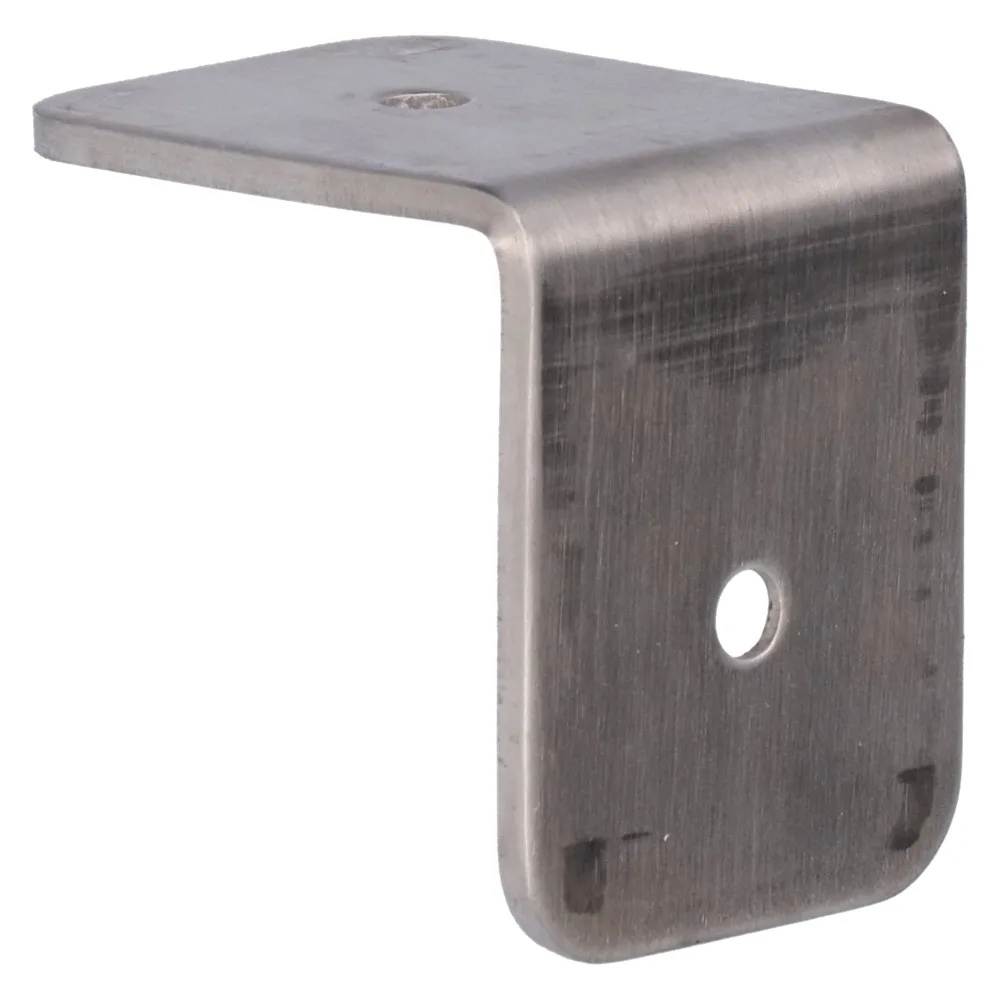 2pcs Durable Stainless Steel Corner Brace 90 Degree Reinforced Right Angle Bracket L Bracket Fastener Cabinet Repair
